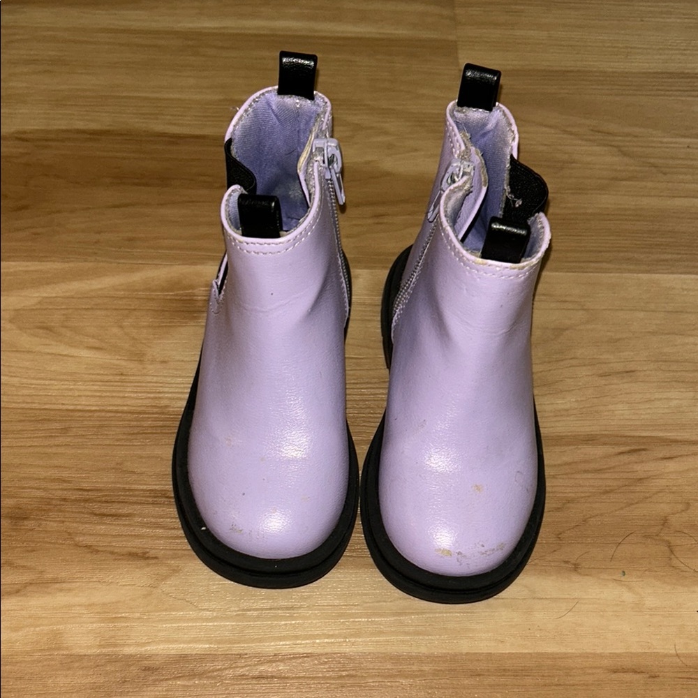 Lavender Ankle Boots
